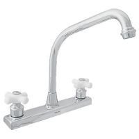 Mezcladora de cocina cromo 8"