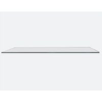 Repisa vidrio templado 20x60x.06 claro