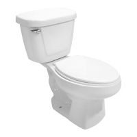 Sanitario alargado Jazmín blanco 3.8 l