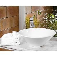 Lavabo de cerámica circular 42 cm