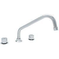 Mezcladora de cocina cromo 8"