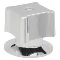 Juego de manerales acrílico grandes cromo Dica