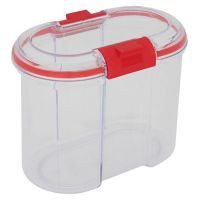 Contenedor transparente clip 1 l