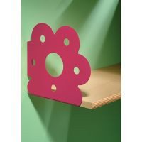 Soporte infantil flor fucsia