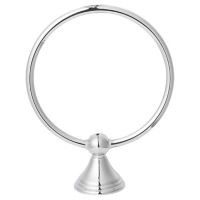 Toallero de argolla Módena cromo