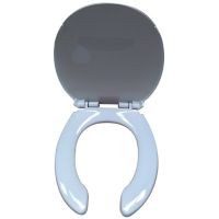 Asiento platinum slow 92 redondo hueso