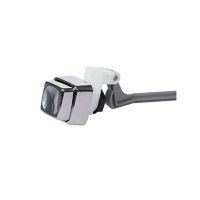 Botón cromado para tanque de sanitario