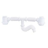 Cespol doble bote grande fregadero s/con