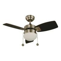 Ventilador 30" con 3 aspas reversibles y luz